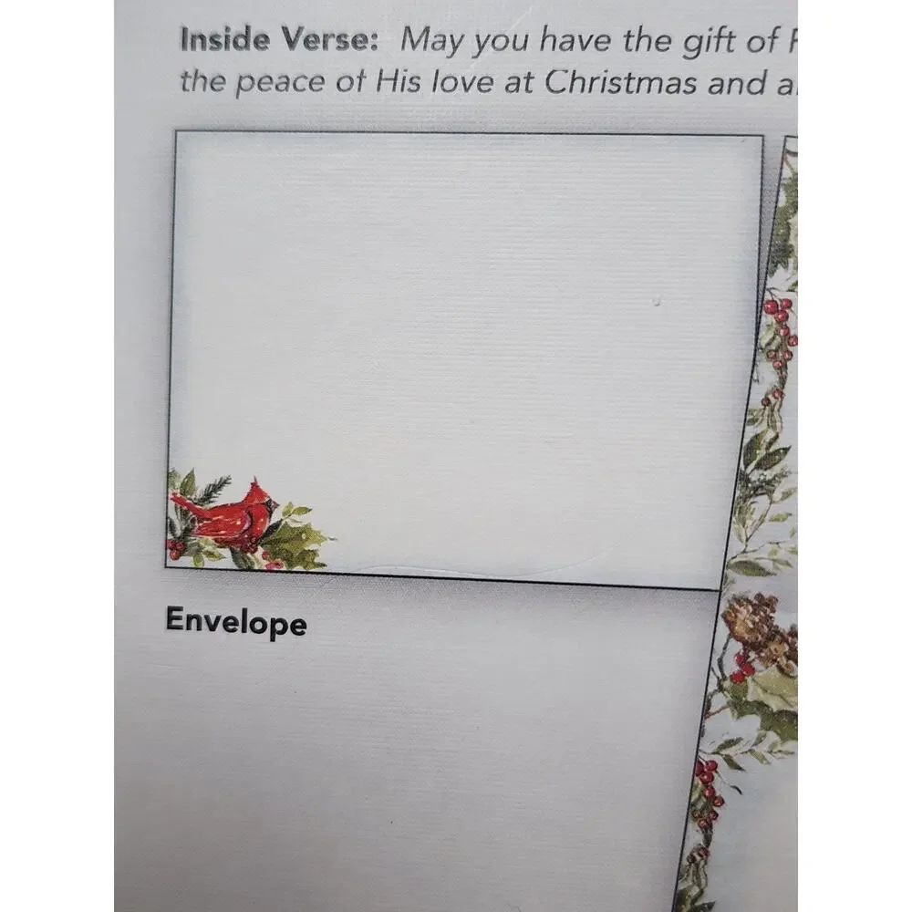 Lang The Lord Is My Shepherd Boxed Christmas Cards 18ct